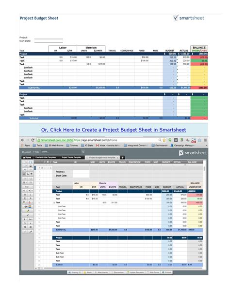 30 Great Project Budget Templates [Excel] - TemplateArchive