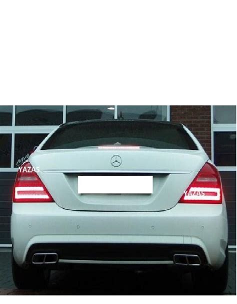 Mercedes Benz S Klasse W221 LED Achterlichten Rood Wit Yazas