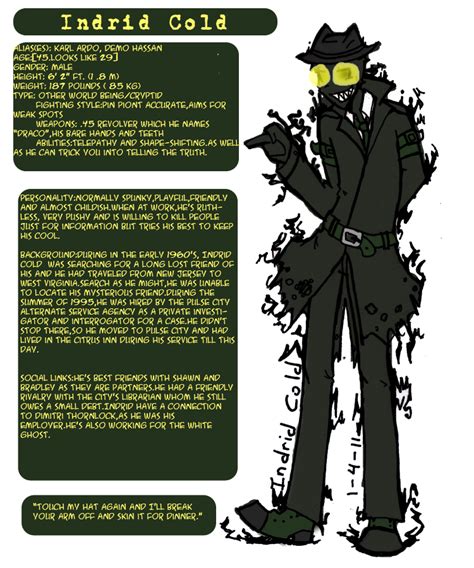 GYS-Indrid Cold Bio by redrumTerror on DeviantArt