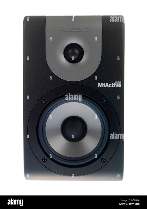 Studio Monitor Speakers Stock Photo - Alamy