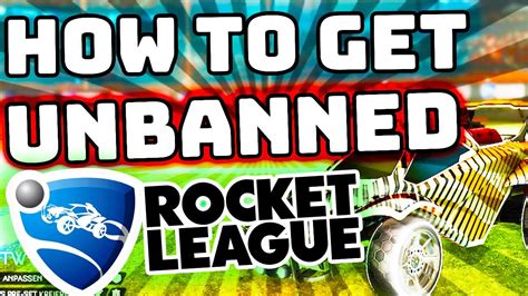 How To Get Unbanned In Rocket League Actually Works Youtube