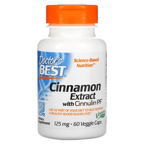 Doctor S Best Cinnamon Extract With Cinnulin PF Ekstrakt Z Cynamonu