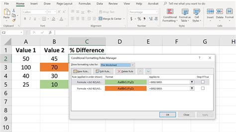 Using Formulas For Conditional Formatting In Excel