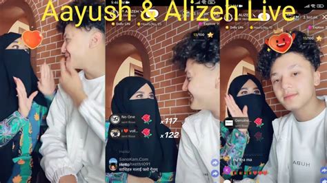 🔴live 🇳🇵aayush 🇵🇰 Alizeh Together Live Video May 29 Youtube