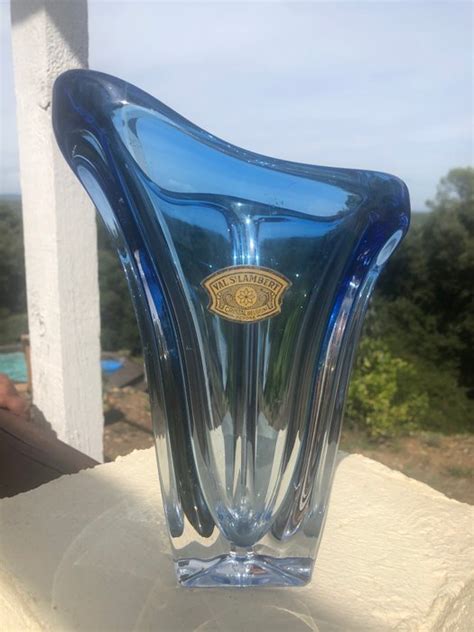 Val Saint Lambert Vase Crystal Catawiki