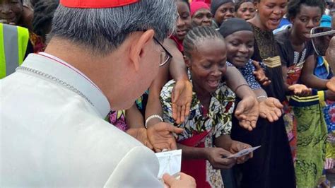 Cardinal Tagle I Witnessed The Joy Of Faith In DRC Vatican News