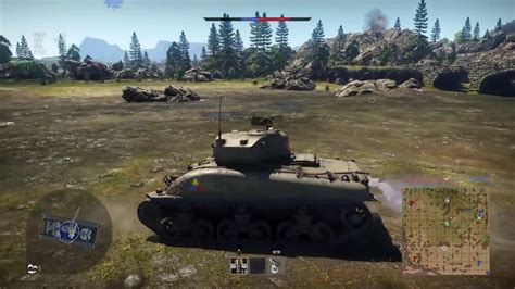 War Thunder M4a1 Sherman On Ash River Youtube