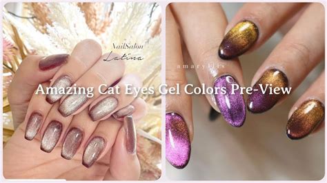 Cat Eye Nails Effect Tutorial Youtube