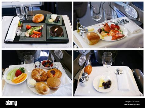 British Airways Business Class Food