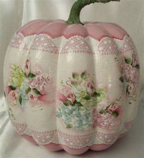 Pin By Debra Koch On IDEAS CRAFT AND ART Shabby Chic Pumpkins