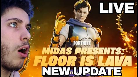 FORTNITE LIVE PLAYING WITH VIEWERS FORTNITE NEW MIDAS UPDATE YouTube