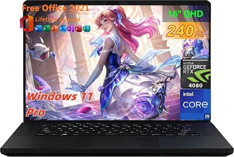 Amazon ASUS ROG Zephyrus 16 Gaming Laptop 16 QHD 240Hz Display