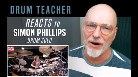 Drum Teacher Reacts To Simon Phillips Drum Solo YouTube