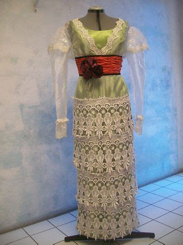 Rose Titanic Tea Gown Excellent Reproduction Edwardian Clothing