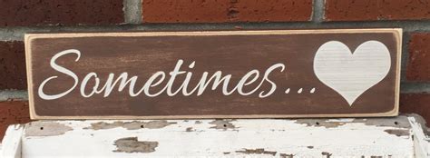 Wood Sign Rustic Make Your Own 375 X 16 Heartwood Ts