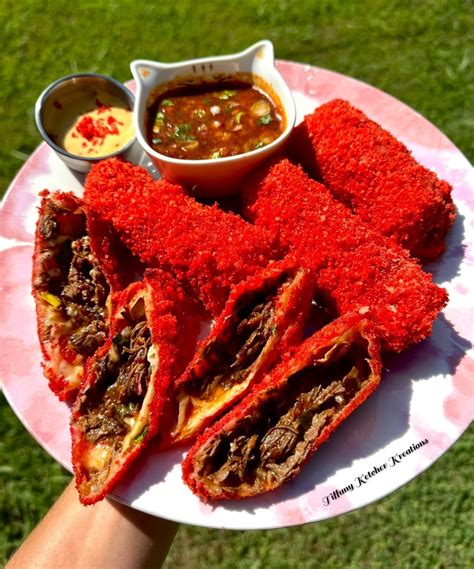 Flamin Hot Birria Eggrolls Food Threads