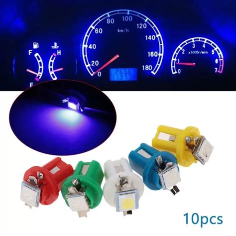 Gauge Led Dashboard Side Interior Dash Lights Indicator Bulbs Car