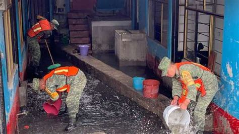 Fotos Llega Ej Rcito A Chalco Tras Inundaciones De Agua Por Lluvias