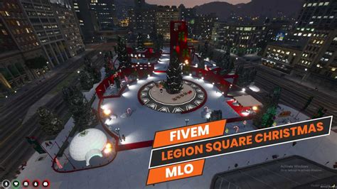 Fivem Legion Square Christmas Mlo Best Fivem Maps For Your Server