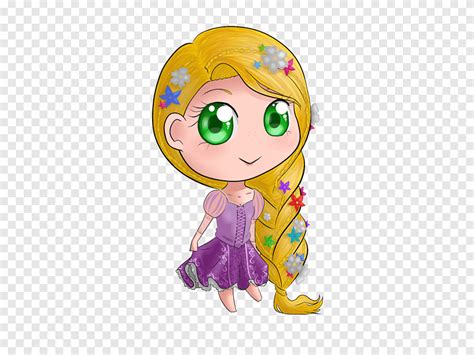 Desenho Rapunzel Chibi Tangled Chibi criança manga png PNGEgg