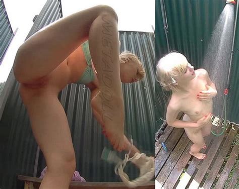 Hidden Cam Beach Cabin Shower Room Voyeur Sex Page 52