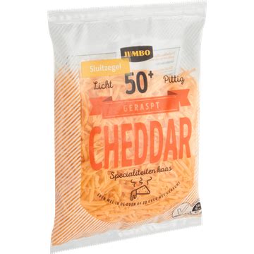 Jumbo Geraspte Cheddar Kaas 50 150g Bestellen Jumbo