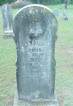 Rev William A Barkley M Morial Find A Grave