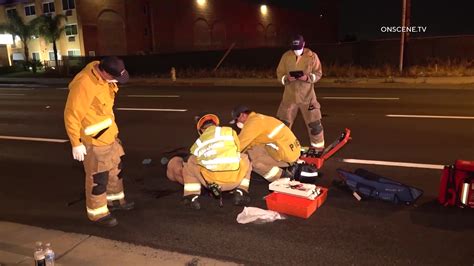 Anaheim Driver Flees After Striking Pedestrian Onscenetv