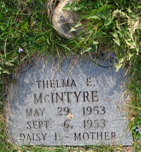 Velma Ernestine McIntyre 1953 1953 Find A Grave Memorial