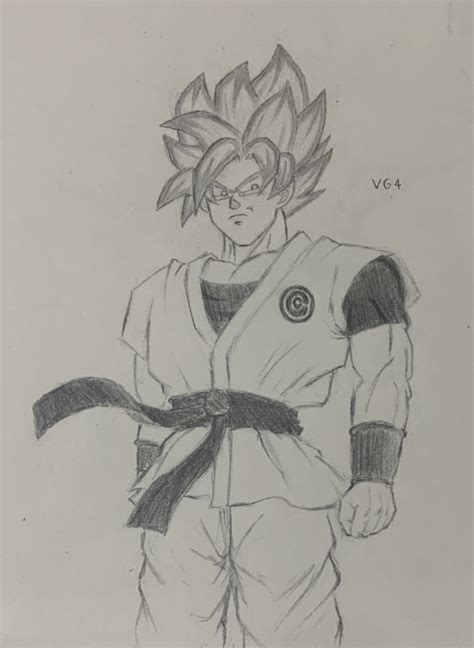 Cc Goku Drawing P Fandom