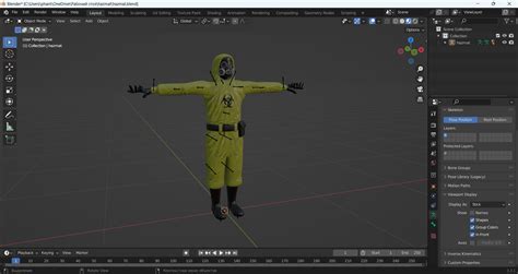 Escape The Backrooms Hazmat Free 3D Model By Cyberon1ck