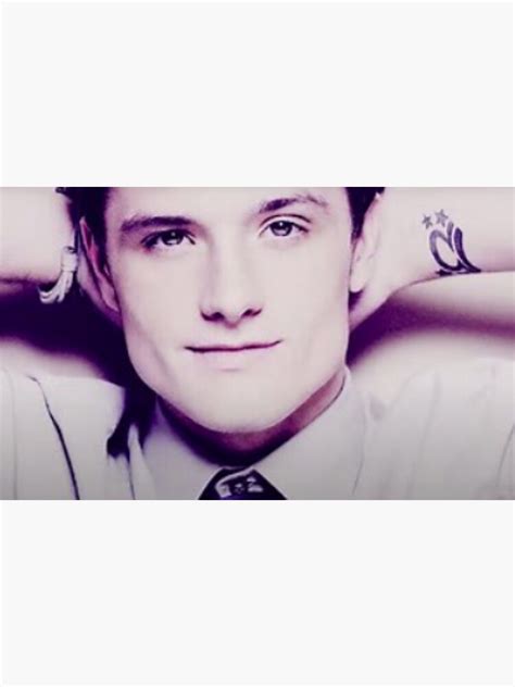 Josh Hutcherson Whistle Poster For Sale By Kuntzrus Redbubble