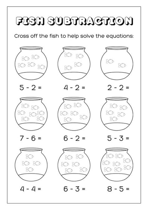 Free Subtraction Worksheet Templates To Edit And Print Canva