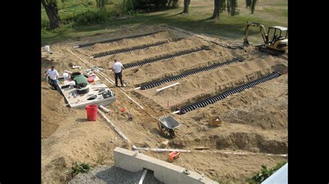 Septic Trench Bed Draw In Minutes Youtube