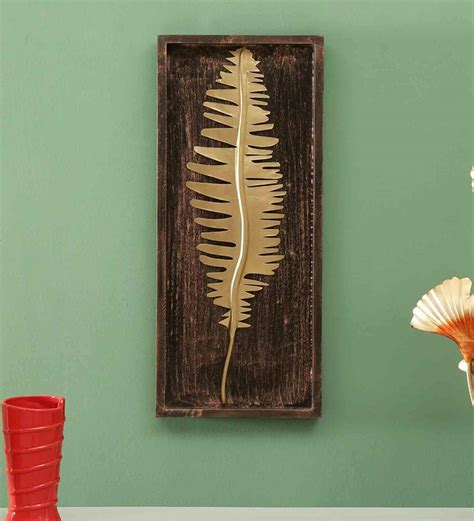 Buy Bay Leaf Multicolour Iron Wall Art at 51% OFF by Vedas | Pepperfry