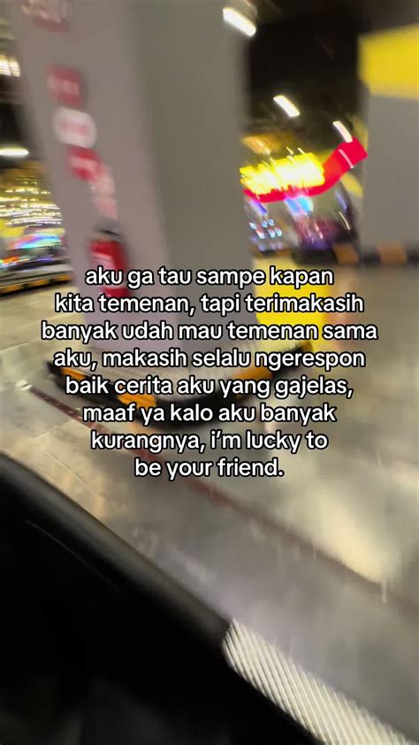 ucapan terima kasih  sahabat sejati tiktok