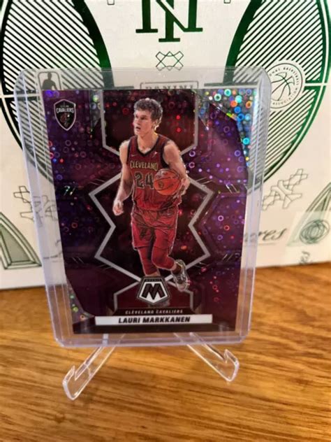 Lauri Markkanen Prizm Mosaic Purple Disco Cleveland Cavaliers Eur