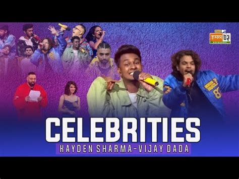 Celebrities Kayden Sharma Vijay Dada MTV Hustle 03 REPRESENT YouTube