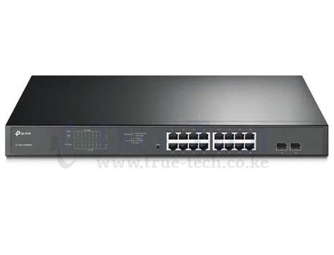 TP Link TL SG1218MPE 18 Port PoE Gigabit Smart Switch