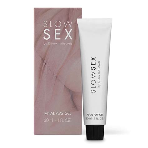 Gel Anal Slow Sex Bijoux Indiscrets Mamá no leas