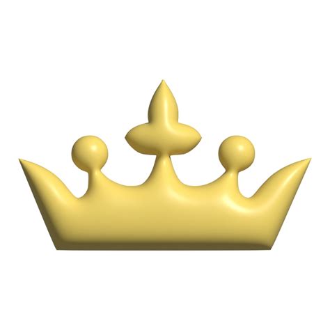 3d Icon Of Queen Crown 22675823 Png