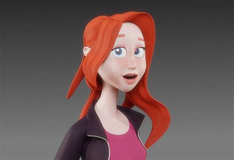 Fully Rigged Character For Blender D Model Rigged Cgtrader Hot