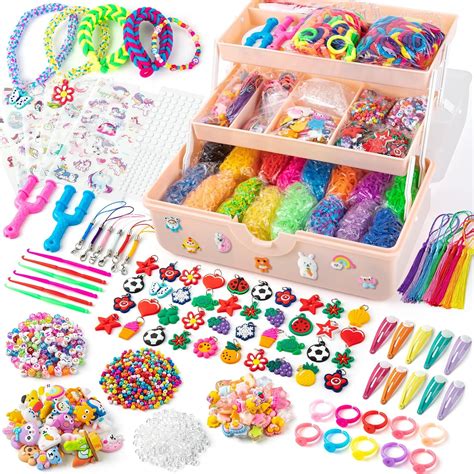 Amazon Sundaymot Loom Bands Kit Bracelet Making Kit With