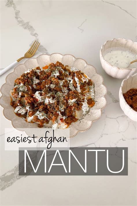 MANTU | Recipe | Afghan food recipes, Food, Mantu recipe