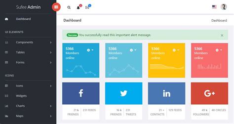 Admin Panel Template Html