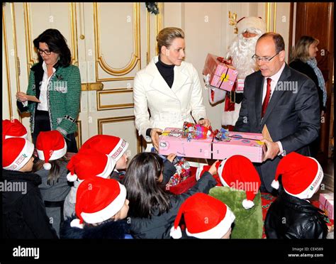 Princess Caroline Prince Albert And Charlene Wittstock The Grimaldi