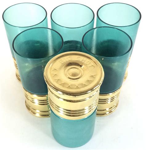 Lot 6 Trader Vic S Big Shot Shotgun Shell Tumblers