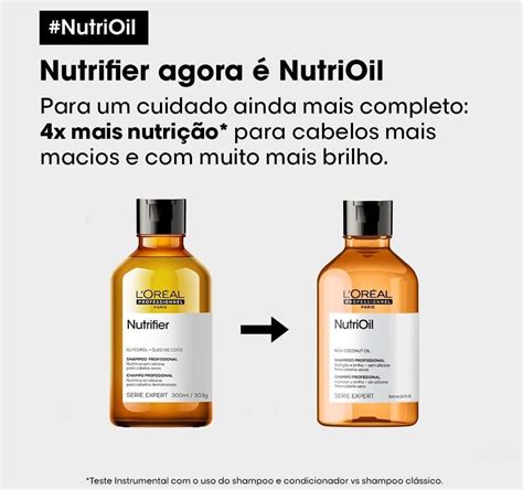 ENCERRADO Shampoo NutriOil para nutrição e brilho L Oréal