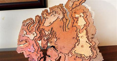 Isla Sorna Topographic Map On A Stand Imgur