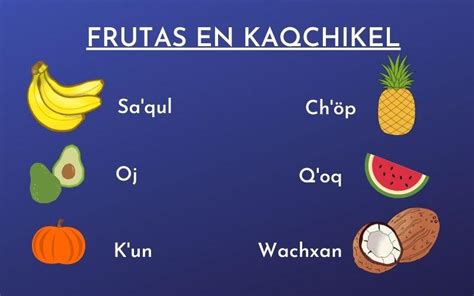 Ejercicio De Frutas En Kaqchikel Actividades De Lectura Juegos De The